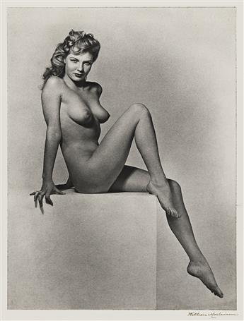 WILLIAM MORTENSEN (1897-1965) A portfolio entitled "Compositions," with 8 studies of the female form. Circa 1938.